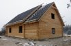 Domy całoroczne w technologii z bala - konstrukcja węgłowa